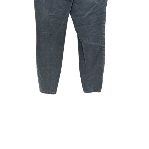 Anthropologie Pilcro High-Rise Skinny Corduroy Pants Button Front Gray‎ Size 28 - Picture 8 of 13